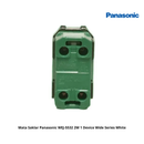 Mata Saklar Panasonic WEJ-5532 2W 1 Device Wide Series White