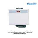 Mata Saklar Panasonic WEJ-5582 "C" 2 Device White Full Color Wide C