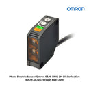 Photo Electric Sensor Omron E3JK-DR12 2M Dif.Reflective 30CM AC/DC+Braket Red Light