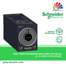 Mini Timer Schneider REXL2TMP7 On Delay (0.1s-100h 2 Pin) 220VAC
