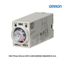 Mini Timer Omron H3Y-2 60S 220VAC H28xW21.5 mm