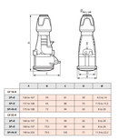 Industrial Mobile Socket Legrand 4x32A Blue/White IP44(555218) NEW