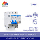 RCBO Chint NXBLE-63 2P 63A 30mA 6KA