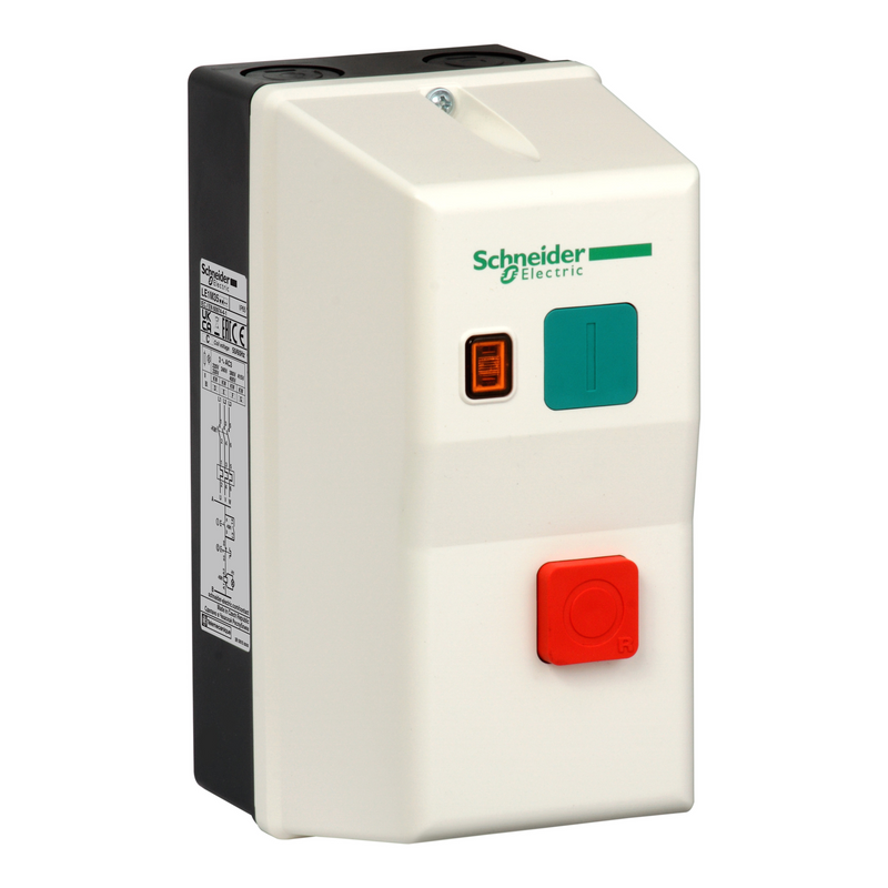 Schneider Enclosed Motor Starter TeSys LE1M35 0.25–7.5kW | DOL Non-Reverse IP65 Protection | LE1M35M705 / M706 / M707 / M708 / M710 / M712 / M714 / M716 / M721 / M722