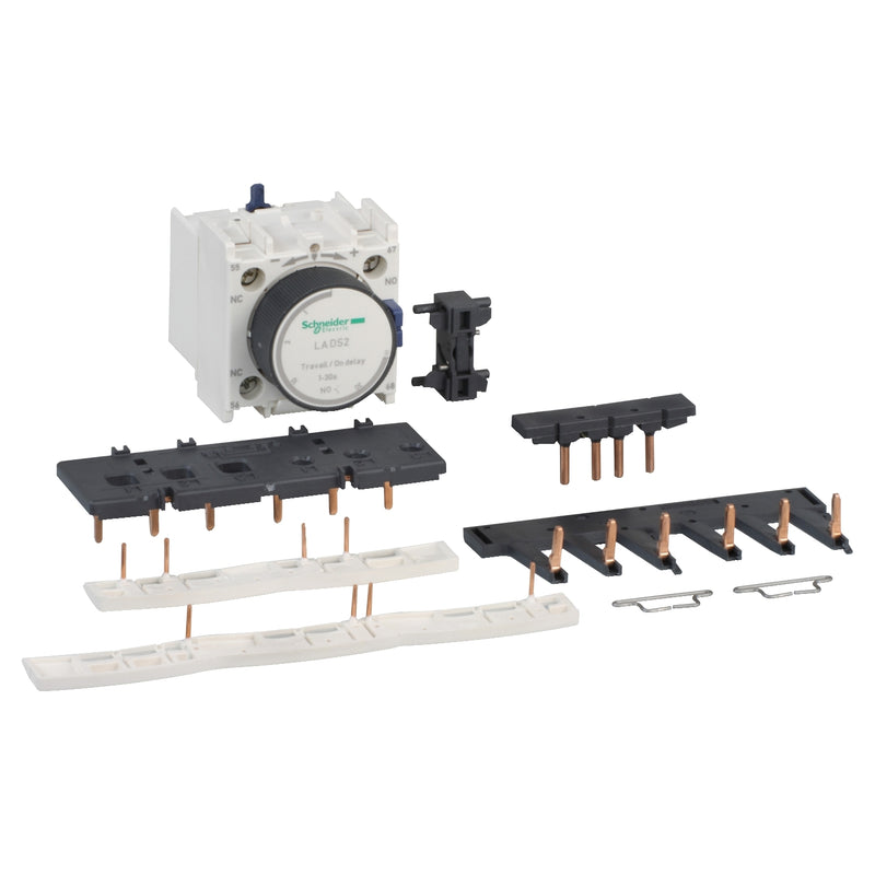 Schneider LAD91217 – Star Delta Starter Kit untuk LC1D09–D38 | Termasuk Timer 1–30s (LADS2) | TeSys Deca