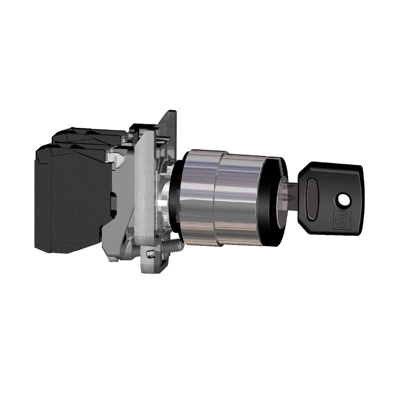Schneider Harmony XB4 Selector Switch, Emergency Stop, dan Key Switch ATEX Dust Zone 21-22 | XB4BD25EX / XB4BD33EX / XB4BS8445EX / XB4BG21EX
