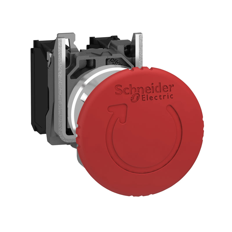 Schneider Harmony XB4 Selector Switch, Emergency Stop, dan Key Switch ATEX Dust Zone 21-22 | XB4BD25EX / XB4BD33EX / XB4BS8445EX / XB4BG21EX