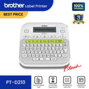 Printer Label Maker Brother PT-D210 TZe, Office Model, up to 12mm