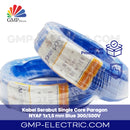Kabel Serabut Single Core Paragon NYAF 1x1,5 mm Blue 300/500V