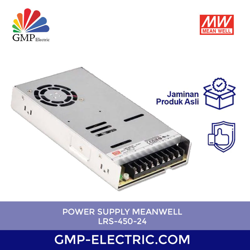 Power Supply Meanwell LRS-450-24 Mean Well