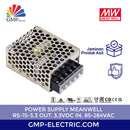 Power Supply MeanWell RS-15-3.3 Out. 3.3VDC In. 85-264VAC