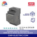 Power Supply Meanwell HDR-60-12 12VDC 5A Din Rail Black