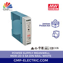 Power Supply Meanwell MDR-20-5 3A Din Rail, White