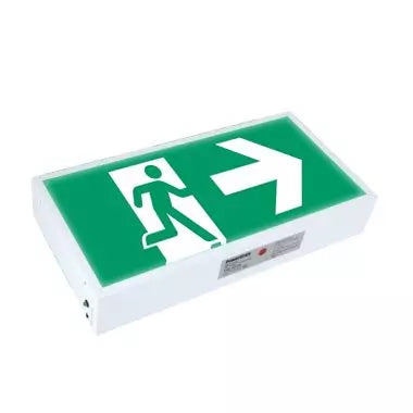 Copy of Powercraft Emergency Exit Running Man with Direction to Left (Single Sided - Surface Box Led) EXB-LED-M-SL-RM