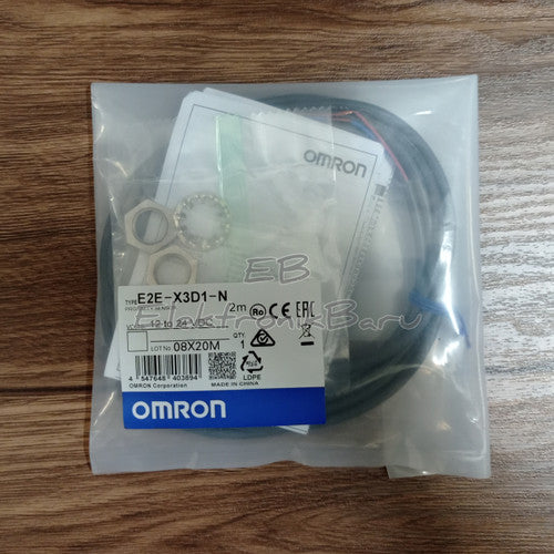 Proximity Sensor Omron E2E-X3D1-N, Non, 10-30VDC 2Wire Sensi NO