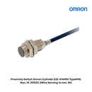 Proximity Switch Omron Cylinder E2E-X14MD1 TypeM18, Non, 10-30VDC 2Wire Sensing 14 mm, NO
