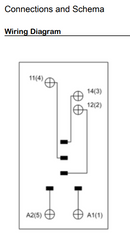 Socket Relay Schneider RGZE1S35M (Screw Clamp) u/RXG1