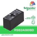 Interfacec Relay Schneider Zelio RSB2A080BD  2 C/O - 24 V DC - 8 A