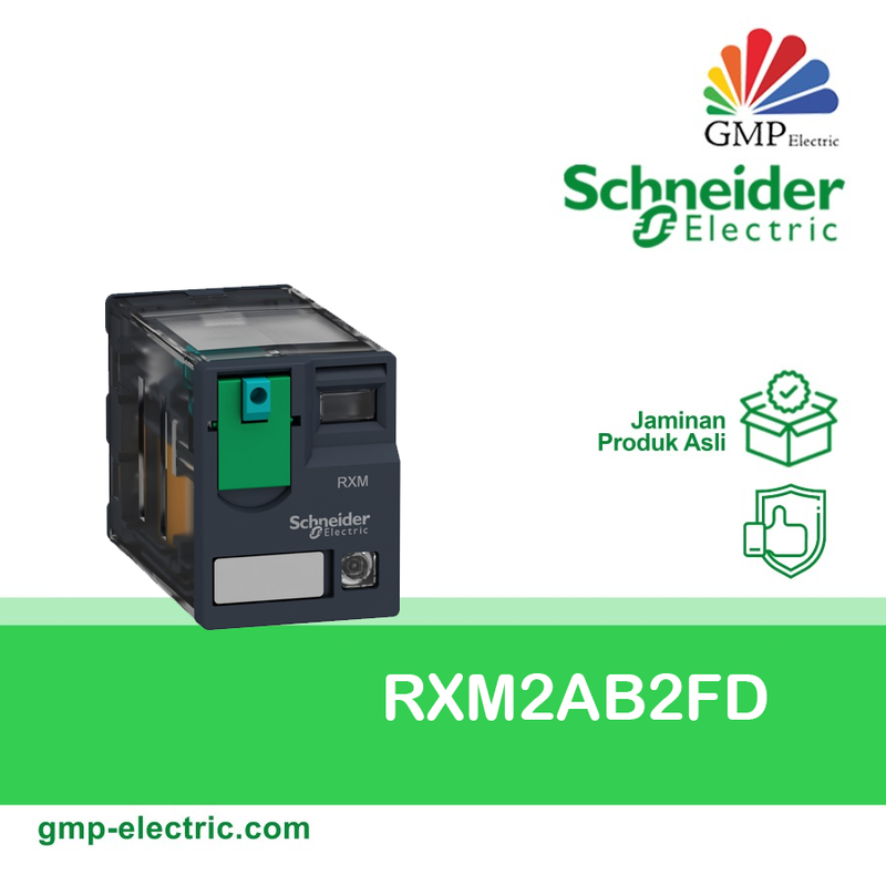 Relay Schneider RXM2AB2FD (8Pin) w/LED 12A 110VDC