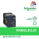 Relay Schneider RXM2LB2JD 12VDC, LED Indicator, 2 C/O 5A 250VAC