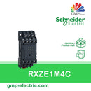 Socket Relay Schneider RXZE1M4C, u/RXM4, 14 kaki, 7A 250VAC