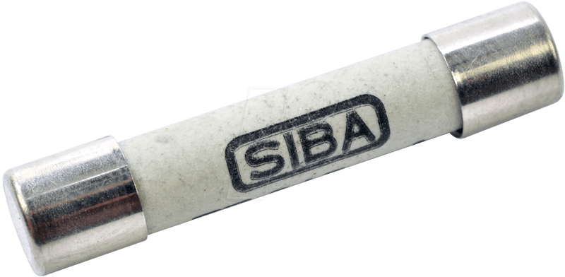Fuse Keramik SIBA Cylinder 6.3x32 mm 1A