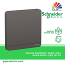 Saklar AvatarOn 1 Gang 1 Way Black E8331L1LED_DG_G3
