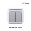 Saklar Double Atlantic Broco 2162