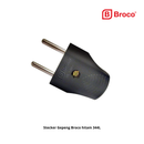 Stecker Gepeng Broco hitam 344L
