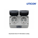Stop Kontak Uticon ST-1182 Outbow 2 Lubang