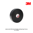Isolasi Listrik 3M Scotch 23 Rubber Splicing Tape 19 mm x 9,1 m Hitam