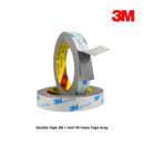 Double Tape 3M 1 Inch PE Foam Tape Gray