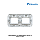 Frame Panasonic WEJ-78049W 2 Gang 4 Device PVC Wide Series White