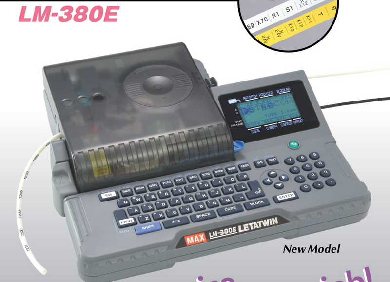 BS Lettering Machine Letatwin LM-380E (Obsolete)