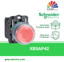 Push Button Schneider XB5-AP42 22 mm Plastic Momentary IP66 Merah 1NO