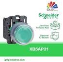 Push Button Switch Schneider XB5-AP31 22 mm Plastic Momentary IP66 Green 1NO