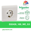 Stop kontak Arde 1G Schneider Pieno E82426_16S_WE_G3 White