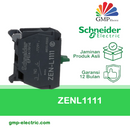 Kontak Blok Base Mounting Push Button Schneider ZEN-L1111 1 NO
