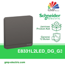 Saklar AvatarOn 1 Gang 2 Way Black E8331L2LED_DG_G3