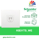Outlet Telpon (RJ11)  Schneider Vivace  1 Gang White KB31TS_WE