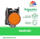 Pilot Lamp Schneider XB4-BVB5 22 mm Metal 24VAC/DC Yellow