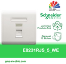 Socket CAT5(RJ45) 1G Schneider Pieno E8231RJS_5_WE White