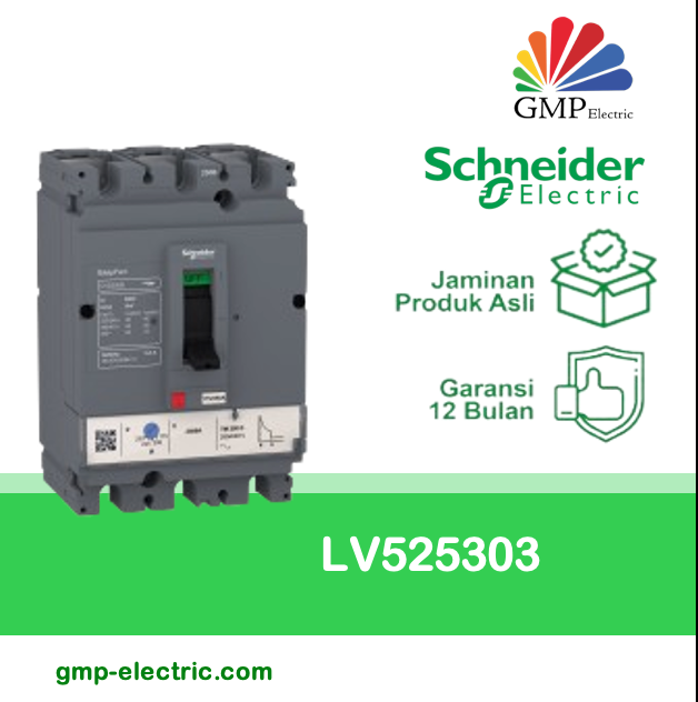 Breaker Schneider CVS250B 3P 250A (175-250A) 25kA LV525303