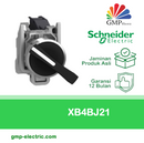 Selector Switch Schneider XB4-BJ21 22 mm 2 Posisi 1NO