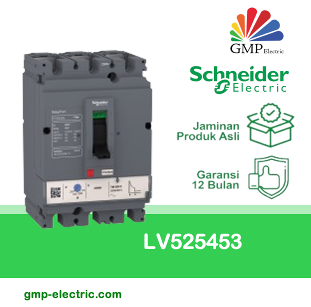 Breaker Schneider CVS250N 3P 250A (175-250A) 50kA LV525453