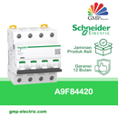 MCB Schneider iC60H, Kurva C 10kA  4P 20A White A9F84420