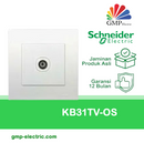 Outlet TV 1G Schneider Vivace   KB31TV-OS White