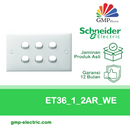 Saklar 6G 1W Schneider Classic (Clipsal) ET36_1_2AR_WE