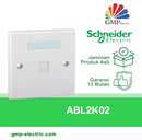 Outlet CAT6 (RJ45) 1G Schneider Classic (Clipsal) DC6KYBRWPS1PSWT_WE