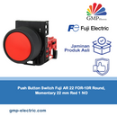 Push Button Switch Fuji AR 22 FOR-10R Round, Momentary 22 mm Red 1 NO